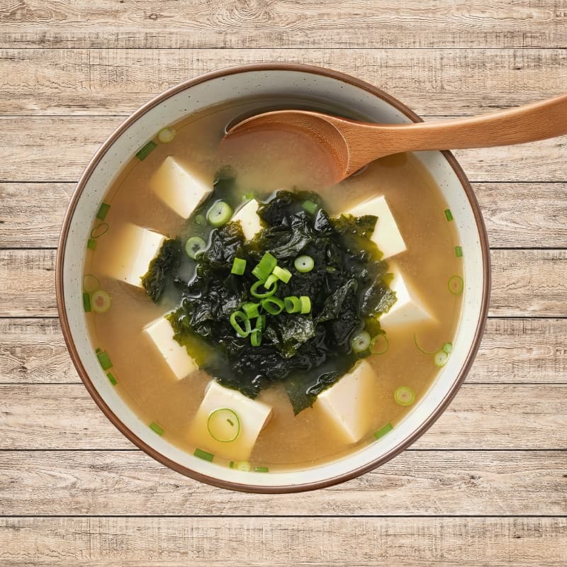 Miso-Suppe mit Tofu